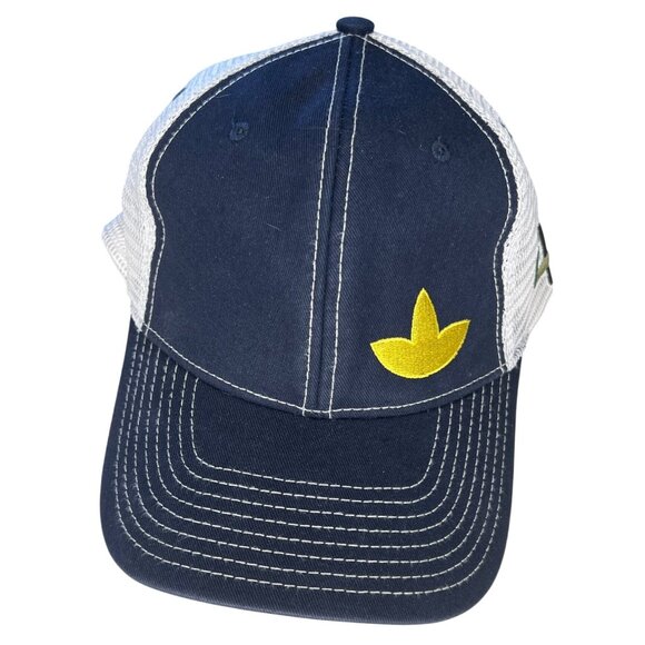 Simplot Snapback Mesh Back Trucker Blue/White One Size Platinum Series - Picture 1 of 7